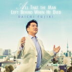 【輸入盤】 『死んだ男の残したものは』　藤木大地（カウンターテナー） 【CD】