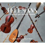 楽天HMV＆BOOKS online 1号店【輸入盤】 Telemann テレマン / 多数の楽器のための協奏曲集　ベルリン古楽アカデミー 【CD】