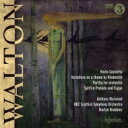【輸入盤】 Walton ウォルトン / ヒンデミットの主題による変奏曲、ヴァイオリン協奏曲、パルティータ、『スピットファイア』前奏曲とフーガ マーティン・ブラ...