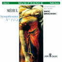 メユール(1763-1817) / 交響曲第1番、第2番 マルク・ミンコフスキ&ルーヴル宮音楽隊 【CD】