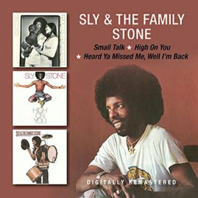 Artist Name: V - 【輸入盤】 Sly&The Family Stone スライ＆ザファミリーストーン / Small Talk / High On You / Heard Ya Missed Me, Well I'm Back (2CD) 【CD】