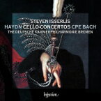 【送料無料】 Haydn ハイドン / ハイドン：チェロ協奏曲第1番、第2番、C.P.E.バッハ：チェロ協奏曲、他　スティーヴン・イッサーリス、ドイツ・カンマーフィル 輸入盤 【CD】