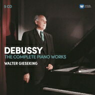 【輸入盤】 Debussy ドビュッシー / ピアノ作品集　ヴァルター・ギーゼキング（5CD） 【CD】