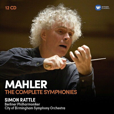 【輸入盤】 Mahler マーラー / 交響曲全集（第1番〜第10番クック版）　サイモン・ラトル＆ベルリン・フィル、バーミンガム市交響楽団（12CD） 【CD】 hmvjapan-28579796 HMV&BOOKS online 1号店 パッケージ画像