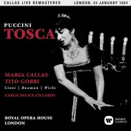【輸入盤】 Puccini プッチーニ / 『トスカ』全曲 チラーリオ＆コヴェント ガーデン王立歌劇場 マリア カラス ティト ゴッビ 他（1964 モノラル）（2CD） 【CD】