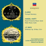【輸入盤】 Handel ヘンデル / 水上の音楽（ロンドン・フィル、1950）、王宮の花火の音楽（コンセルトヘボウ、1952）、他　エドゥアルド・ヴァン・ベイヌム 【CD】