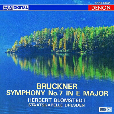 Bruckner ブルックナー / 交響曲第7番　ヘルベルト・ブロムシュテット＆シュターツカペレ・ドレスデン 【Hi Quality CD】 hmvjapan-28732639 HMV&BOOKS online 1号店 パッケージ画像