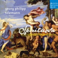 Telemann テレマン / Sinfonia Spirituosa-sonatas &amp; Concertos For Strings: Concerto Melante 【BLU-SPEC CD 2】