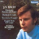 【輸入盤】 Bach, Johann Sebastian バッハ / 半音階的幻想曲とフーガ パルティータ第5番 他 A.シフ（p） 【CD】