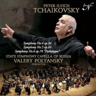 Tchaikovsky チャイコフスキー / 交響曲第4番、第5番、第6番『悲愴』 ワレリー・ポリャンスキー&ロシア国立交響楽団『シンフォニック・カペレ』(2015年東京ライヴ)(2CD) 【CD】