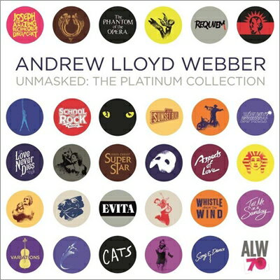 【輸入盤】 Andrew Lloyd Webber アンドリューロイドウェバー / Unmasked: The Platinum Collection 【CD】