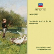 【輸入盤】 Schubert シューベルト / 交響曲第8番『未完成』、第6番、第5番、第4番、第3番、『ロザムンデ』より　エドゥアルド・ヴァン・ベイヌム＆コンセルトヘボウ管弦楽団（2CD） 【CD】