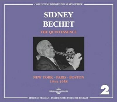 出荷目安の詳細はこちら曲目リストDisc11.BLUE HORIZON 4:28/2.HIGH SOCIETY 3:37/3.WEARY BLUES 4:21 BUNK JOHNSON &amp; SIDNEY BECHET'S BAND (NYC, 10/03/1945)/4.DAYS BEYOND RECALL 4:51/5.UP IN SIDNEY'S FLAT 4:23 MEZZROW - BECHET QUINTET (NYC, 29 &amp; 30/08/1945)/6.BOWIN' THE BLUES 2:47/7.GONE AWAY BLUES 2:43/8.OUT OF THE GALLION 2:31 ART HODES HOT FIVE (NYC, 12/10/1945)/9.SAVE IT, PRETTY MAMA 3:10 Artiste THE BECHET - NICHOLAS BLUE FIVE (NYC, 12/02/1946)/10.OLD STACK O' LEE BLUES 4:14 JAZZ AT TOWN HALL (NYC, 21/09/1946)/11.CHINA BOY 3:59 SIDNEY BECHET QUARTET (NYC, 31/07/1947)/12.LAURA 3:09 MEZZROW - BECHET QUINTET (NYC, 18/09 &amp; 19-20/12/1947)/13.REALLY THE BLUES - Part I 3:09/14.REALLY THE BLUES - Part II 2:56/15.CHICAGO FUNCTION - Part I 4:11/16.CHICAGO FUNCTION - Part II 3:42/17.I'M SPEAKING MY MIND 4:09 SIDNEY BECHET with BOB WILBER &amp; his JAZZ BAND (NYC, 8/06/1949)/18.LOVE ME WITH A FEELING 3:18 SIDNEY BECHET avec CLAUDE LUTER &amp; Son Orchestre (Paris, 14/10/1949)/19.BECHET'S CREOLE BLUES 3:10/20.CE MOSSIEU QUI PARLE 3:38Disc21.BUDDY BOLDEN STORY (14/10/1949) 3:38/2.MOULIN A CAFE (6/10/1950) 2:57/3.EN ATTENDANT LE JOUR (4/05/1951) 3:25 SIDNEY BECHET AND HIS HOT SIX (NYC, 5/11/1951)/4.ORIGINAL DIXIELAND ONE-STEP 4:17 SIDNEY BECHET avec CLAUDE LUTER &amp; Son Orch. (Paris, 18/01/1952)/5.SI TU VOIS MA MERE 3:16 SIDNEY BECHET ALL STARS (Paris, 21/01/1952)/6.PETITE FLEUR (1ere/1st version) 3:11 SIDNEY BECHET TRIO w. Lil Hardin &amp; Z. Singleton (Paris, 7/10/1952)/7.BIG BUTTER AND EGG MAN 3:00/8.LIMEHOUSE BLUES 3:24 SIDNEY BECHET BLUE NOTE JAZZMEN (NYC, 25/08/1953)/9.BLACK AND BLUE 3:36 JAZZ AT STORYVILLE (Boston, Storyville Club, 25/10/1953)/10.HONEYSUCKLE ROSE 6:52 SIDNEY BECHET avec ANDRE REWELIOTTY &amp; Son Or. (Paris, 11/03/1954)/11.TEMPERAMENTAL 3:22 SIDNEY BECHET with SAMMY PRICE'S BLUESICIANS (Paris, 16/05/1956)/12.TIN ROOF BLUES 8:42 SIDNEY BECHET avec ANDRE REWELIOTTY &amp; Son Or. (Paris, 26/06/1956)/13.PASSPORT TO PARADISE 2:57 SIDNEY BECHET - MARTIAL SOLAL QUARTET (Paris, 12/03 &amp; 17/06/1957)/14.THE MAN I LOVE 2:44/15.ALL THE THINGS YOU ARE 2:45/16.IT DON'T MEAN A THING 2:58 SIDNEY BECHET avec ANDRE REWELIOTTY &amp; Son Or. (Paris, 26/06/1957)/17.AMOUR PERDU (Armen Theme) 3:22 SIDNEY BECHET &amp; TEDDY BUCKNER (Paris, 4/07/1958)/18.I CAN'T GET STARTED 4:45 SIDNEY BECHET QUINTET (Paris, 12/12/1958 - la derniere seance/the last session)/19.LES OIGNONS 4:22