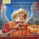【輸入盤】 Monteverdi モンテベルディ / 『4声のミサ曲と詩篇曲集』第2巻 ハリー・クリストファーズ&ザ・シックスティーン 【CD】