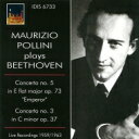 【輸入盤】 Beethoven ベートーヴェン / ピアノ協奏曲第5番『皇帝』、第3番　マウリツィオ・ポリーニ、プラデッラ＆ローマRAI響、ヤニグロ＆ミラノRAI響（1959、1963） 【CD】