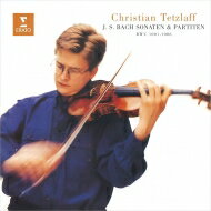 Bach, Johann Sebastian バッハ / 無伴奏ヴァイオリンのためのソナタとパルティータ全曲　クリスティアン・テツラフ（1993）（2CD） 