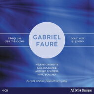 【輸入盤】 Faure フォーレ / 歌曲全集　ギュメット、ブーリアンヌ、フィゲロア、ブーシェ、オリヴィエ・ゴダン（1859年製エラール・ピアノ）（4CD） 【CD】