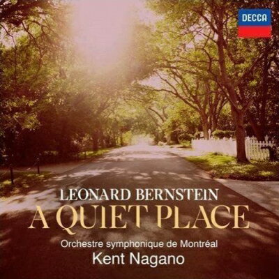 【輸入盤】 Bernstein バーンスタイン / 歌劇『静かな場所』全曲　ケント・ナガノ＆モントリオール交響楽団、クラウディア・ボイル、ジョゼフ・カイザー、他（2017　ステレオ）（2CD） 【CD】