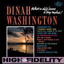 Dinah Washington ダイナワシントン / What A Diff Rence A Day Makes: 縁は異なもの 【SHM-CD】