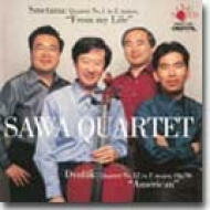 Smetana / Dvorak / String Quartet.1 / 12: Sawa.q 【CD】