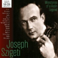 【輸入盤】 Milestones of a Violin Legend～ヨゼフ・シゲティ名演集（10CD） 【CD】