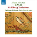 【輸入盤】 Bach, Johann Sebastian バッハ / ゴルトベルク変奏曲 ヴォルフガング・リュプザム(ラウテンヴェルク) 【CD】