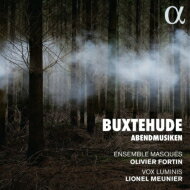 Buxtehude ブクステフーデ / 『夕べの音楽』　リオネル・ムニエ＆ヴォクス・ルミニス、アンサンブル・マスク（日本語解説付き） 【CD】