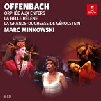【輸入盤】 Offenbach オッフェンバック / 『天国と地獄』全曲、『美しきエレーヌ』全曲、『ジェロルスタン大公妃』全曲　マルク・ミンコフスキ指揮、デセイ、ロット、ピオー、ブロン、他（6CD） 【CD】