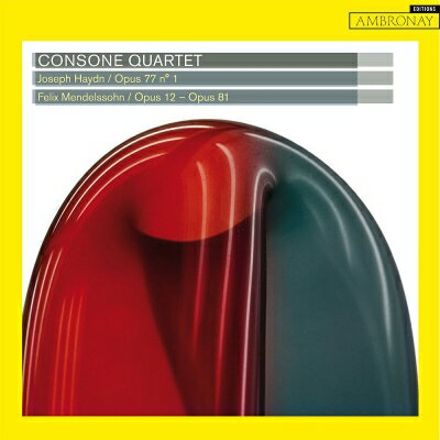 作曲家名: Ya行 - 【輸入盤】 Mendelssohn メンデルスゾーン / メンデルスゾーン：弦楽四重奏曲第1番、4つの小品、ハイドン：弦楽四重奏曲第81番　コンソーン四重奏団 【CD】
