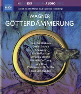 Wagner ワーグナー / 『神々の黄昏』全曲　ヤープ・ヴァン・ズヴェーデン＆香港フィル、グン＝ブリット・バークミン、ダニエル・ブレンナ、他（2018　ステレオ） 【BLU-RAY AUDIO】