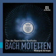 【輸入盤】 Bach, Johann Sebastian バッハ / モテット集　ハワード・アーマン＆バイエルン放送合唱団 【CD】