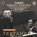 【輸入盤】 Copland コープランド / 交響曲第3番 クラリネット協奏曲 他 アーロン コープランド＆ベルリン フィル カール ライスター（1970年ステレオ） 【CD】