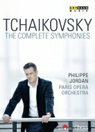 Tchaikovsky チャイコフスキー / 交響曲全集　フィリップ・ジョルダン＆パリ・オペラ座管弦楽団（3DVD）（日本語解説付） 【DVD】