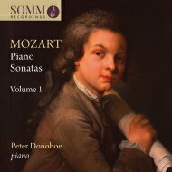 【輸入盤】 Mozart モーツァルト / ピアノ・ソナタ集 第1集　ピーター・ドノホー 【CD】