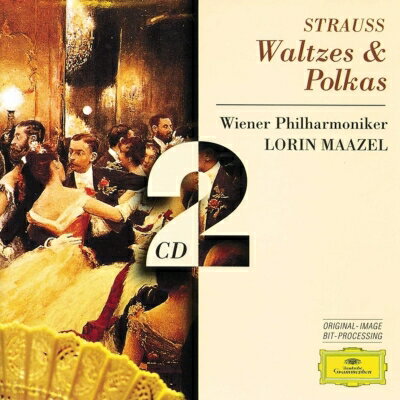 【輸入盤】 Strauss J(Family) シュトラウスファミリー / ワルツ、ポルカ集　ロリン・マゼール＆ウィーン・フィル（2CD） 【CD】