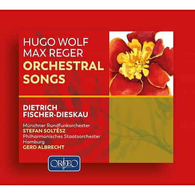 【輸入盤】 Wolf ボルフ / 『管弦楽伴奏歌曲集〜ヴォルフ、レーガー』　ディートリヒ・フィッシャー＝ディースカウ、ゾルテス＆ミュンヘン放送管弦楽団、アルブレヒト＆ハンブルク州立フィル（2CD） 【CD】