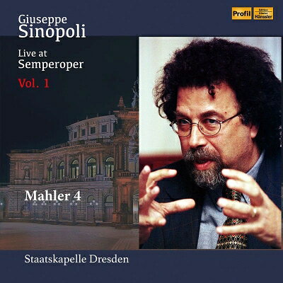 【輸入盤】 Mahler マーラー / 交響曲第4番　ジュゼッペ・シノーポリ＆シュターツカペレ・ドレスデン、ユリアーネ・バンゼ 【CD】 hmvjapan-28993606 HMV&BOOKS online 1号店 パッケージ画像