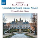 【輸入盤】 Scarlatti Domenico スカルラッティドメニコ / ピアノ・ソナタ全集 第22集 エイラム・ケシェト 【CD】