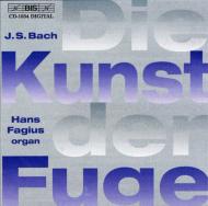 【輸入盤】 Bach, Johann Sebastian バッハ / Die Kunst Der Fuge: Fagius(Org) 【CD】