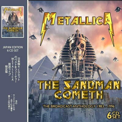 【輸入盤】 Metallica メタリカ / Sandman Cometh: The Legendary Broadcasts (6CD) 【CD】