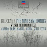 【輸入盤】 Bruckner ブルックナー / 交響曲全集（第1番～第9番）　ウィーン・フィルハーモニー管弦楽団、カール・ベーム、ホルスト・シュタイン、ゲオルグ・ショルティ、ロリン・マゼール、他（9CD） 【CD】