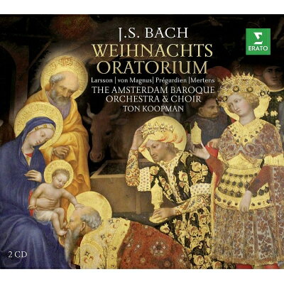 【輸入盤】 Bach, Johann Sebastian バッハ / クリスマス・オラトリオ　トン・コープマン＆アムステルダム・バロック管弦楽団（2CD） 【CD】