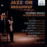 【輸入盤】 Jazz On Broadway: Milestones Of Jazz Legends (10CD) 【CD】