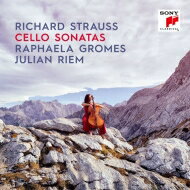 【輸入盤】 Strauss, R. シュトラウス / チェロ・ソナタ（初稿版＆第2版）、チェロとピアノによる歌曲集　ラファエラ・グロメス、ユリアン・リーム 【CD】