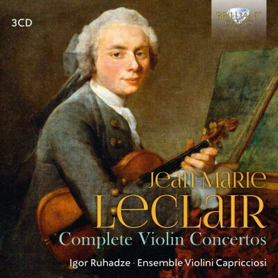 【輸入盤】 Leclair ルクレール / ヴァイオリン協奏曲全集　イーゴリ・ルハーゼ、アンサンブル・ヴァイ..