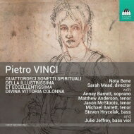 【輸入盤】 ヴィンチ、ピエトロ（1520-1584） / 最も知られる14の神聖なソネット　ノータ・ベネ 【CD】