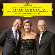 Beethoven ベートーヴェン / 三重協奏曲、交響曲第7番 アンネ=ゾフィー・ムター、ヨーヨー・マ、ダニエル・バレンボイム、ウェスト=イースタン・ディヴァン管弦楽団 輸入盤 【CD】