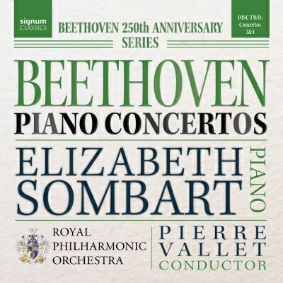 【輸入盤】 Beethoven ベートーヴェン / ピアノ協奏曲第3番、第4番　エリーザベト・ソンバール、ピエール・ヴァレー＆ロイヤル・フィル 【CD】