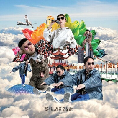 DinoJr. / RWY feat.吉田沙良 / Get Ready feat.リベラル 【完全限定プレス】(7インチシングルレコード) 【7&quot;&quot;Single】