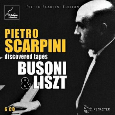 【輸入盤】 ピエトロ・スカルピーニ・エディション〜ブゾーニ＆リスト作品集（6CD） 【CD】